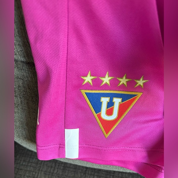 Puma Authentic Ecuador LDU Liga de Quito Soccer Keeper Purple Shorts Mens Sz: XL - Picture 3 of 5
